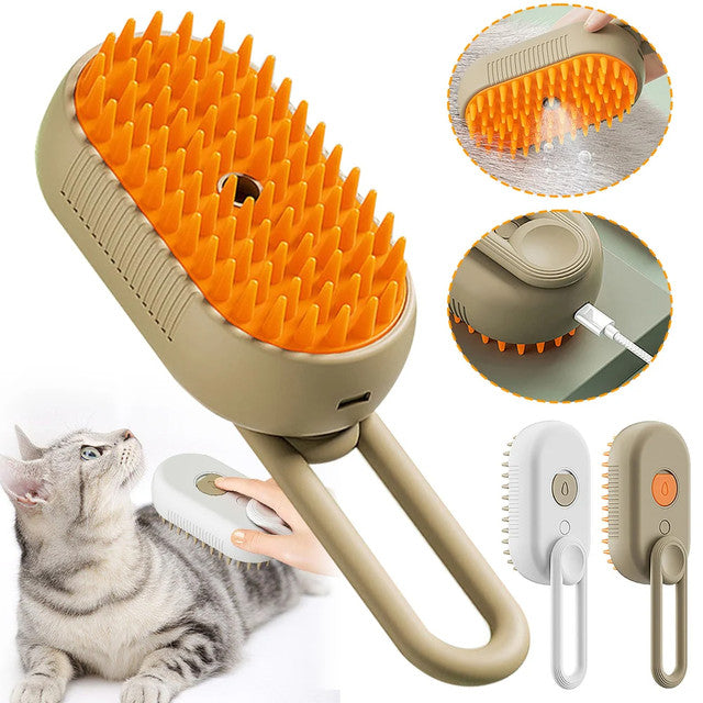 PetSteam PY cepillo a Vapor para mascotas
