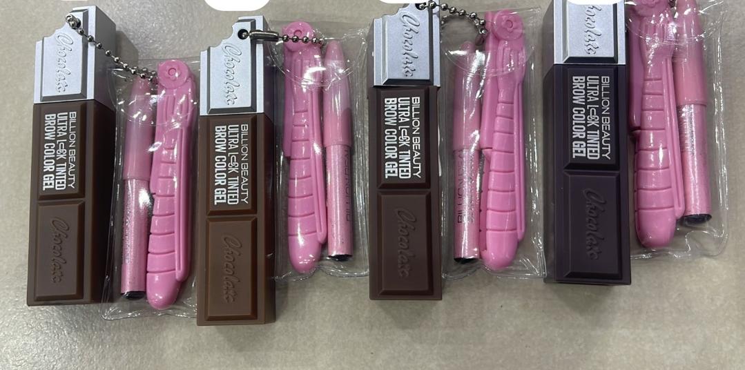 Kit Profesional para Cejas – Billion Beauty Brow Color Gel 🍫✨