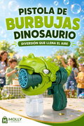 Pistola de Burbujas Dinosaurio - producto