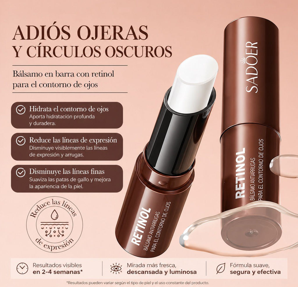 Retinol En Barra Contorno De Ojos