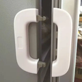 Bloqueo para refrigerador instalado en puerta