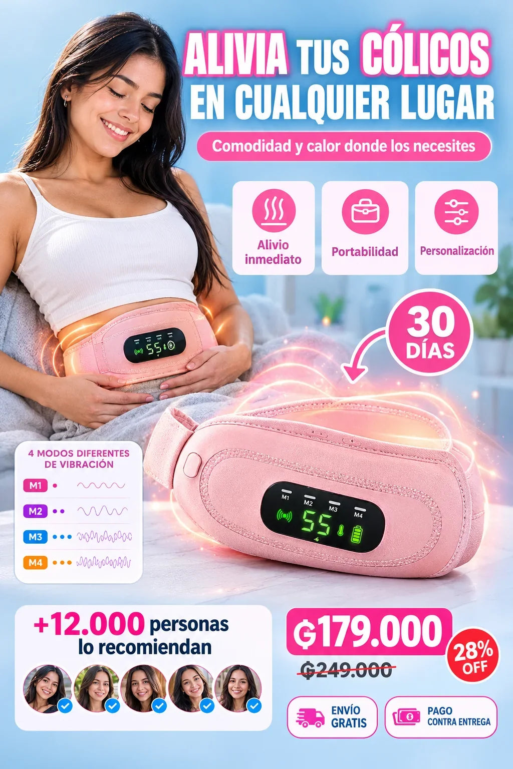 Faja Térmica para Cólicos